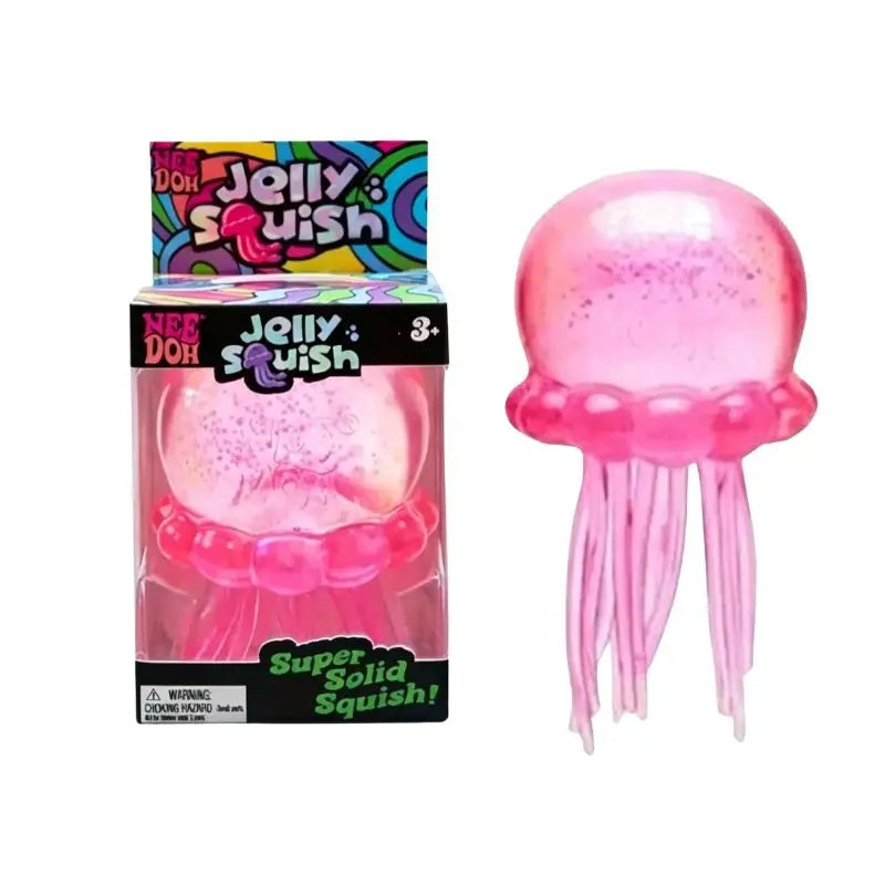 Squishy toys Cute Nee Doh Jelly Hops Octopus Fidget Toy, Waterproof Water Play Sensory Toy, Great Gift for Boys and Girls