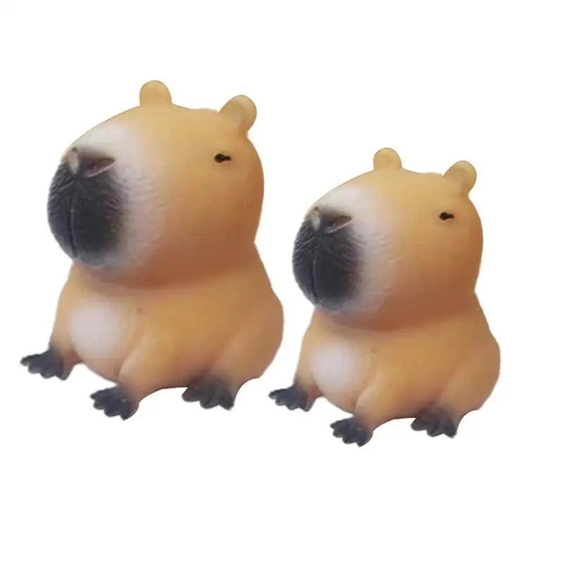 Squishys Capybara Soft Pinch Toy,Squeeze Toys,Fidgets,Silicone Stress Relief Toy Sensory Toys Antiestres,Children's Gift