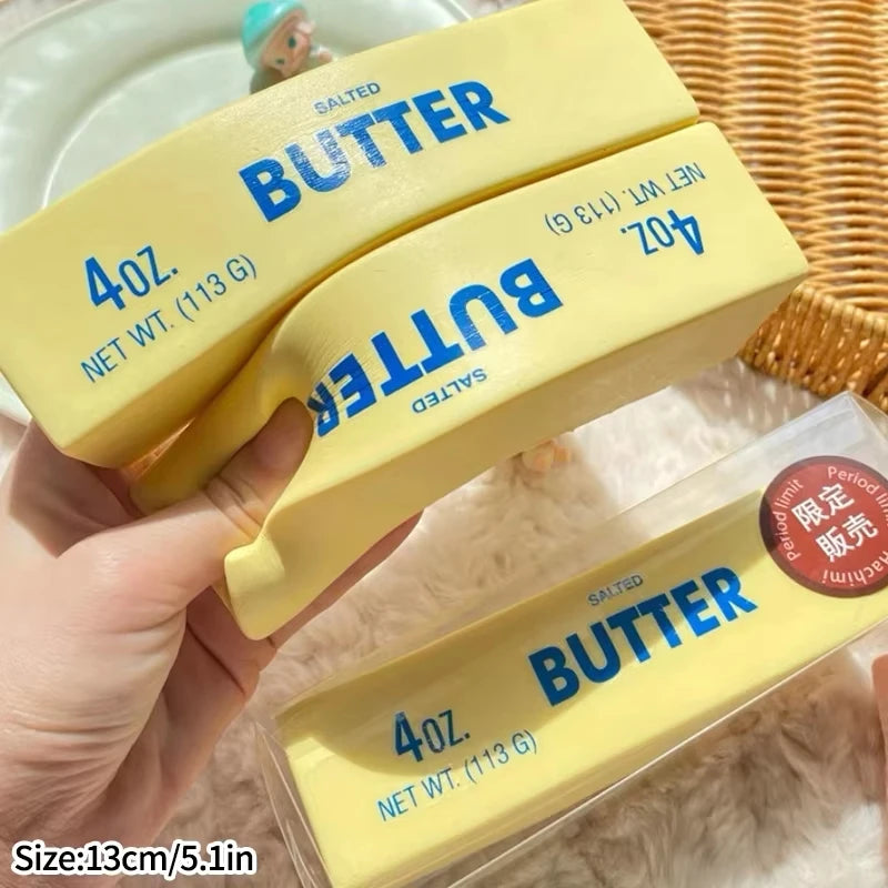Squishy Toys BUTTER Texture Handmade 바나나곰 Kids Adults Funny Relieve Stress Tool Birthday Party Gift Favor Food Grade Silicone