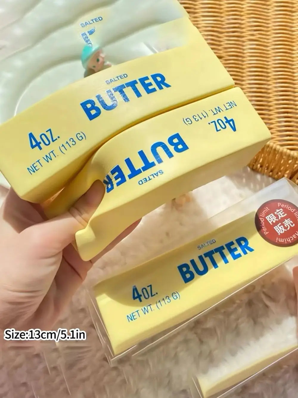 Squishy Toys BUTTER Texture Handmade 바나나곰 Kids Adults Funny Relieve Stress Tool Birthday Party Gift Favor Food Grade Silicone